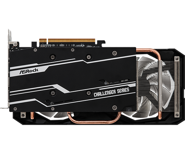 Asrock AMD Radeon RX 7600 Challenger 8GB OC view 3